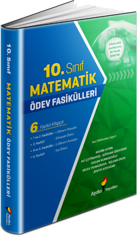 Aydın Yayınları 10.Sınıf Matematik Ödev Fasikülleri