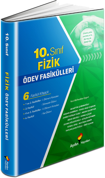 Aydın Yayınları 10.Sınıf Fizik Ödev Fasikülleri