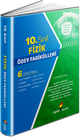 Aydın Yayınları 10.Sınıf Fizik Ödev Fasikülleri