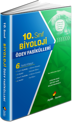 Aydın Yayınları 10. Sınıf Biyoloji Ödev Fasikülleri