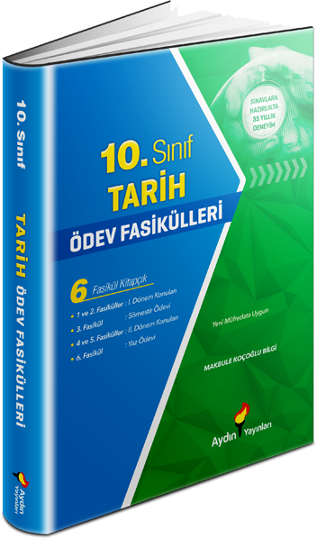 Aydın Yayınları 10. Sınıf Tarih Ödev Fasikülleri