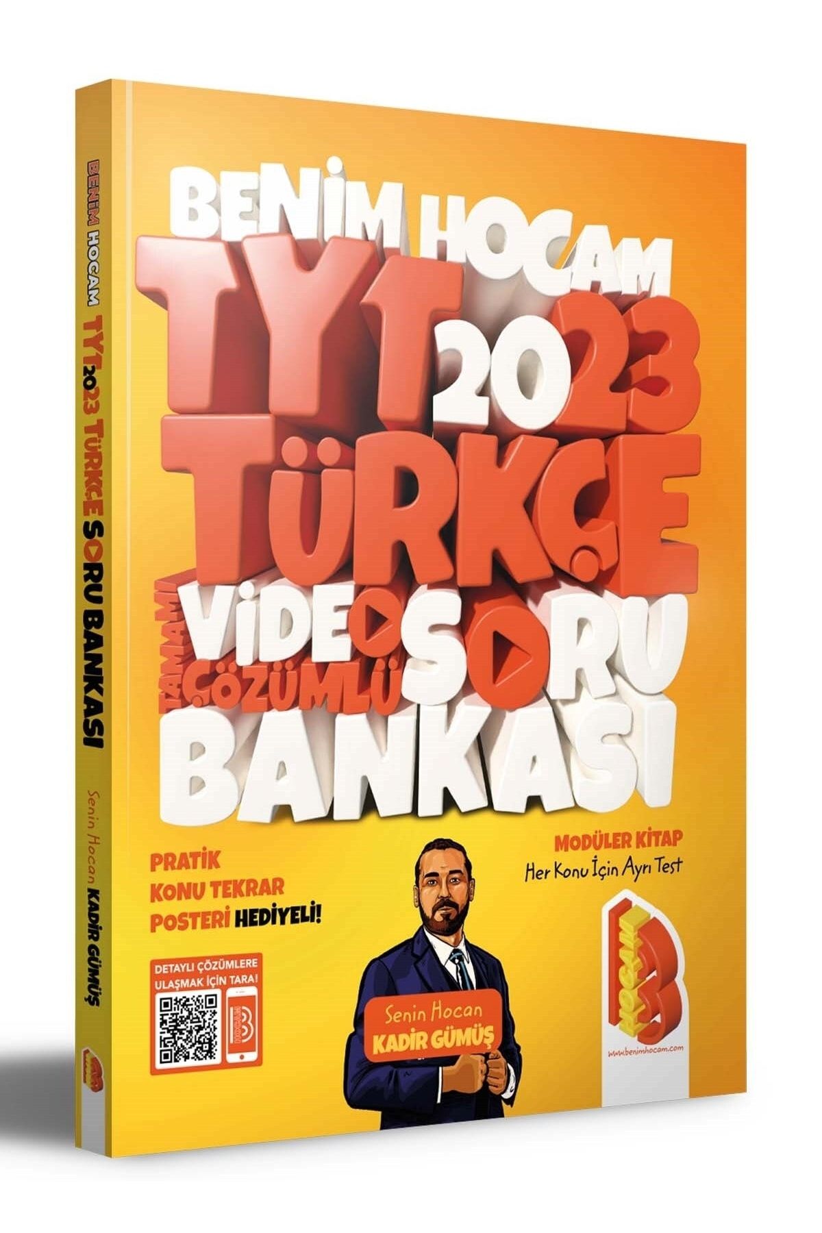 2023 Tyt Türkçe Tamamı Video Çözümlü Soru Bankası Poster Hediyeli