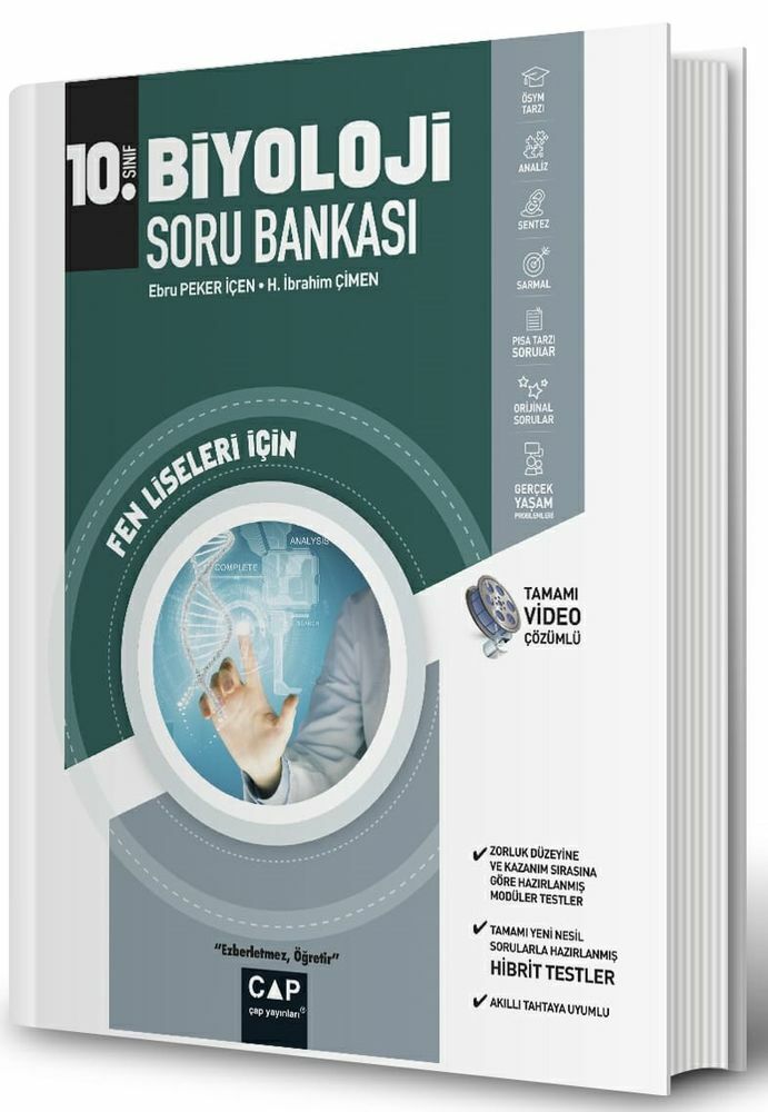 Çap 10. Sınıf Fen Lisesi Biyoloji Soru Bankası