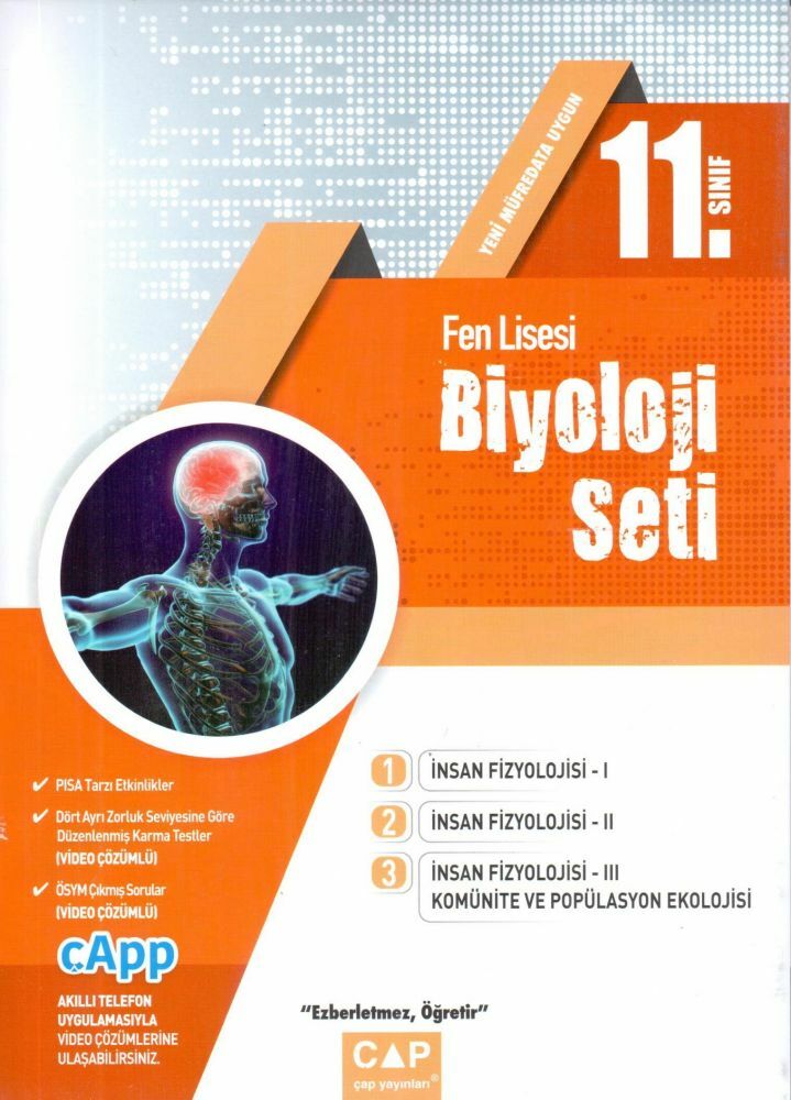 Çap 11. Sınıf Fen Lisesi Biyoloji Seti