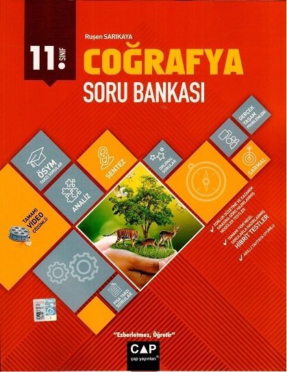 Çap 11. Sınıf Anadolu Lisesi Coğrafya Soru Bankası