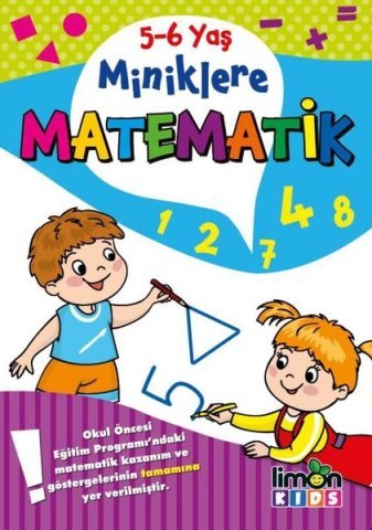 Limonkids 5-6 Yaş Miniklere Matematik