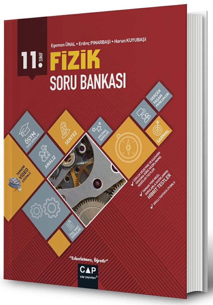 Çap 11. Sınıf Anadolu Lisesi Fizik Soru Bankası