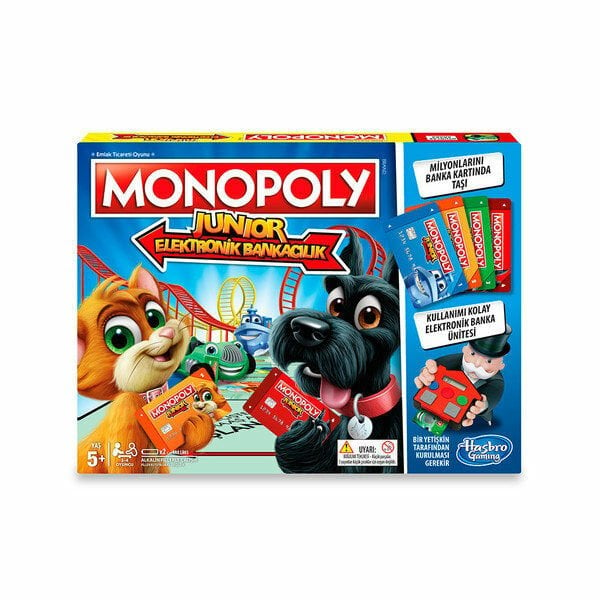 Hasbro Monopoly Junior Elektronik Bankacılık E1842