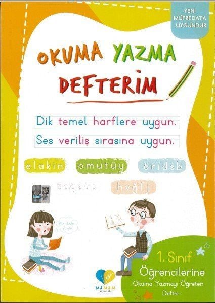 Mor Elma Yayıncılık 1. Sınıf Okuma Yazma Defteri