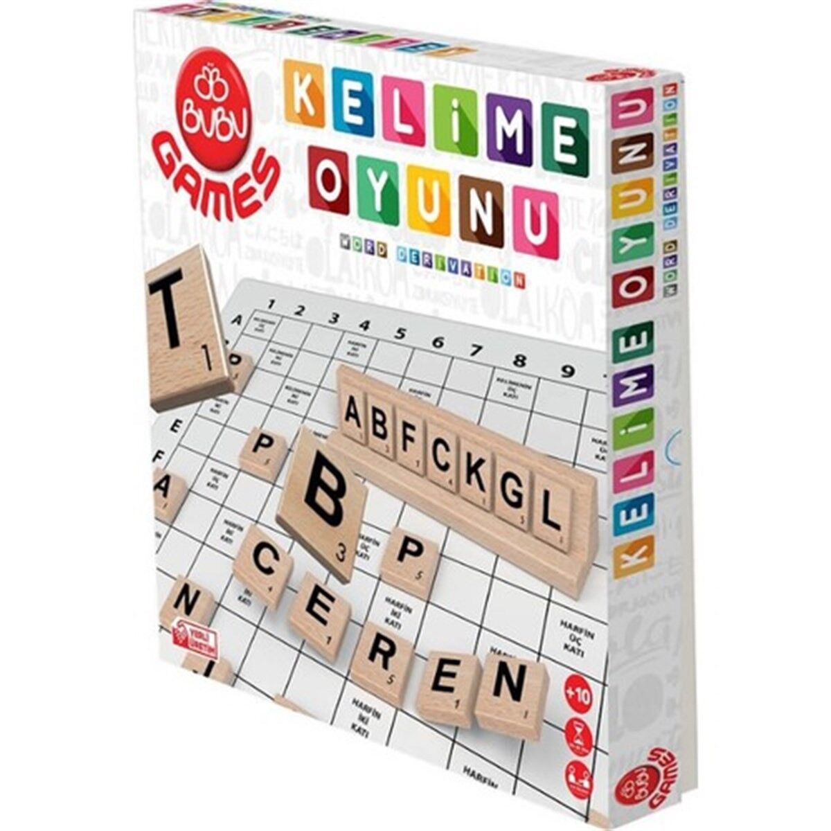 BuBu Games Ahşap Kelime Oyunu GM-0036