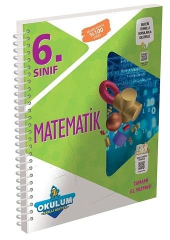 Murat Yayınları 6. Sınıf Matematik Okulum Akıllı Defter