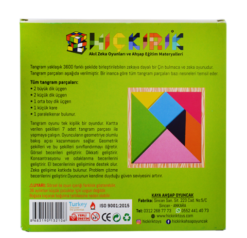 Hıçkırık Kare Tangram