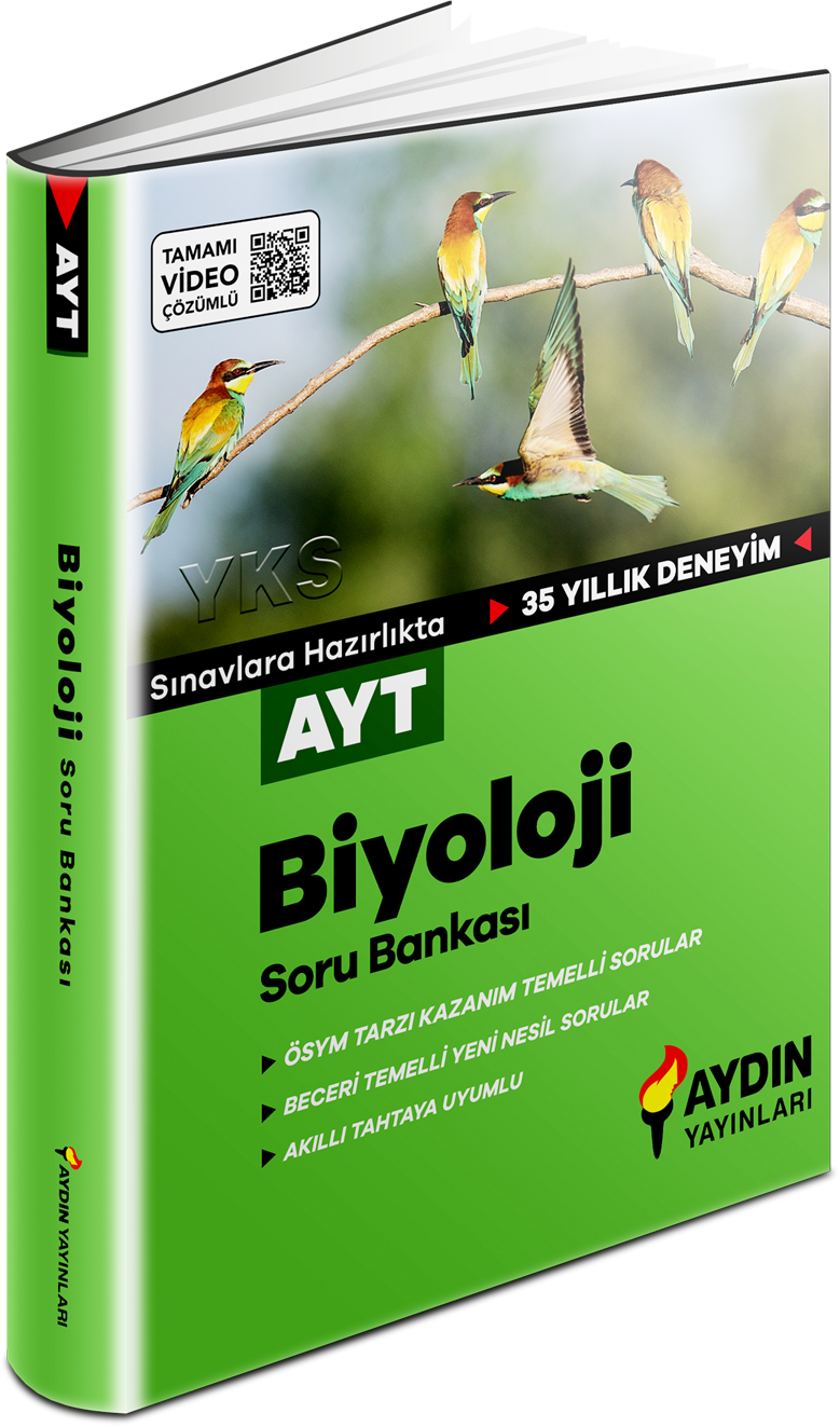 Aydın Yayınları AYT Biyoloji Soru Bankası