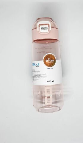 Gıpta Cool-J Air 620ml Soft Pembe Kilitli Tritan K7546 Matara