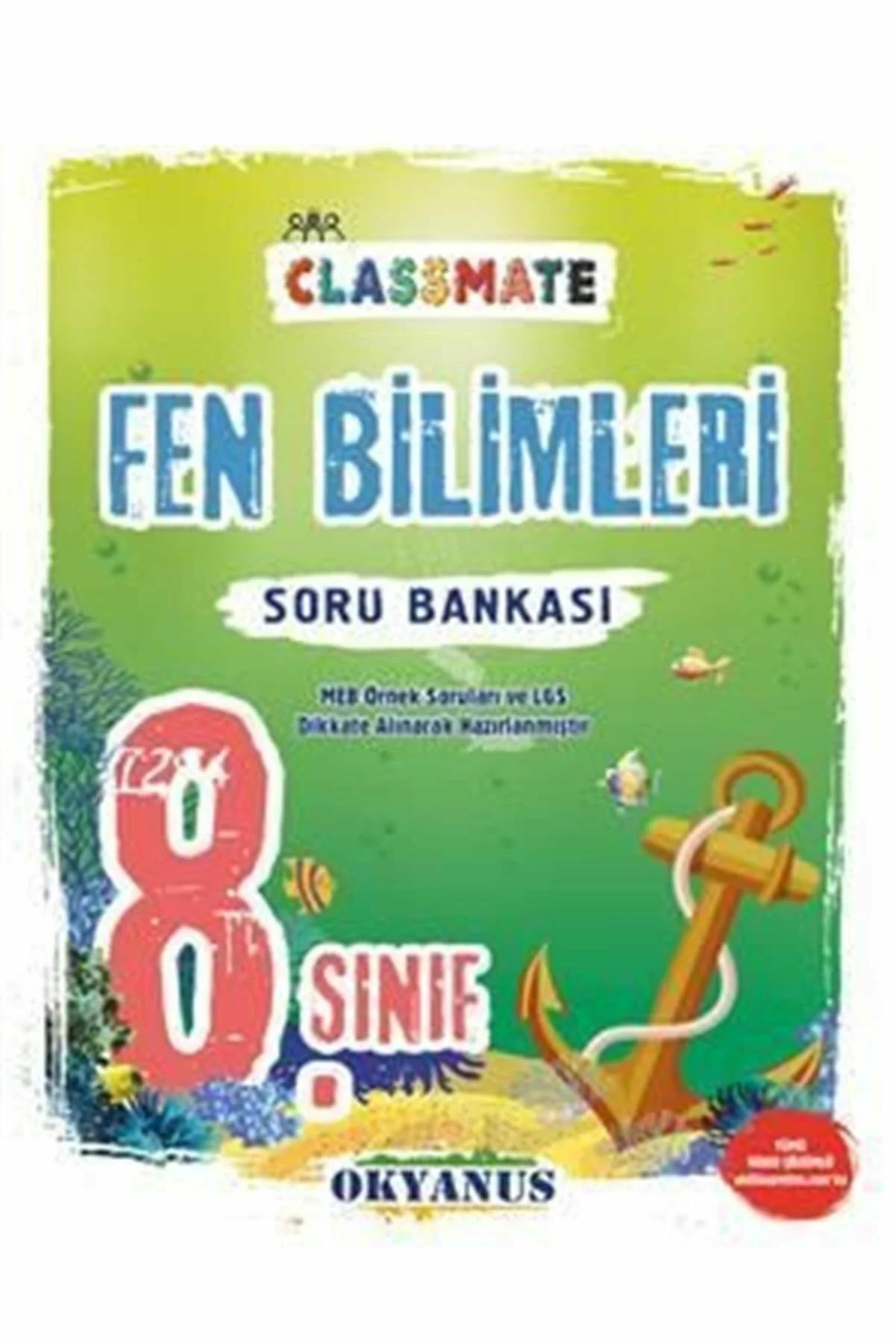 8.sınıf Fen Bilimleri Soru Bankası Classmate