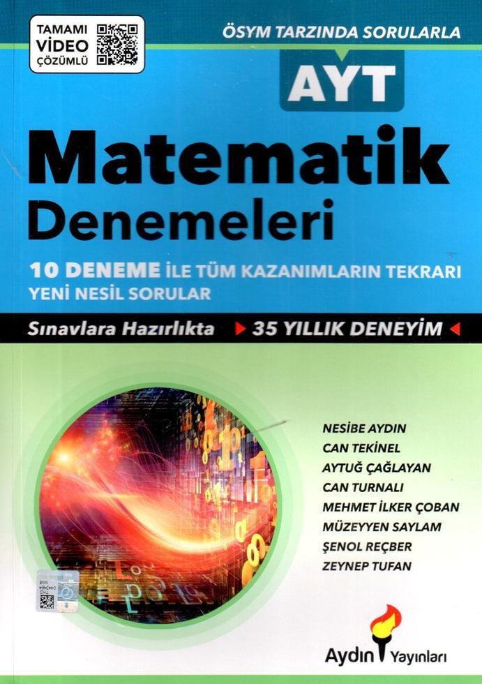 Aydın Yayınları AYT Matematik Denemeleri