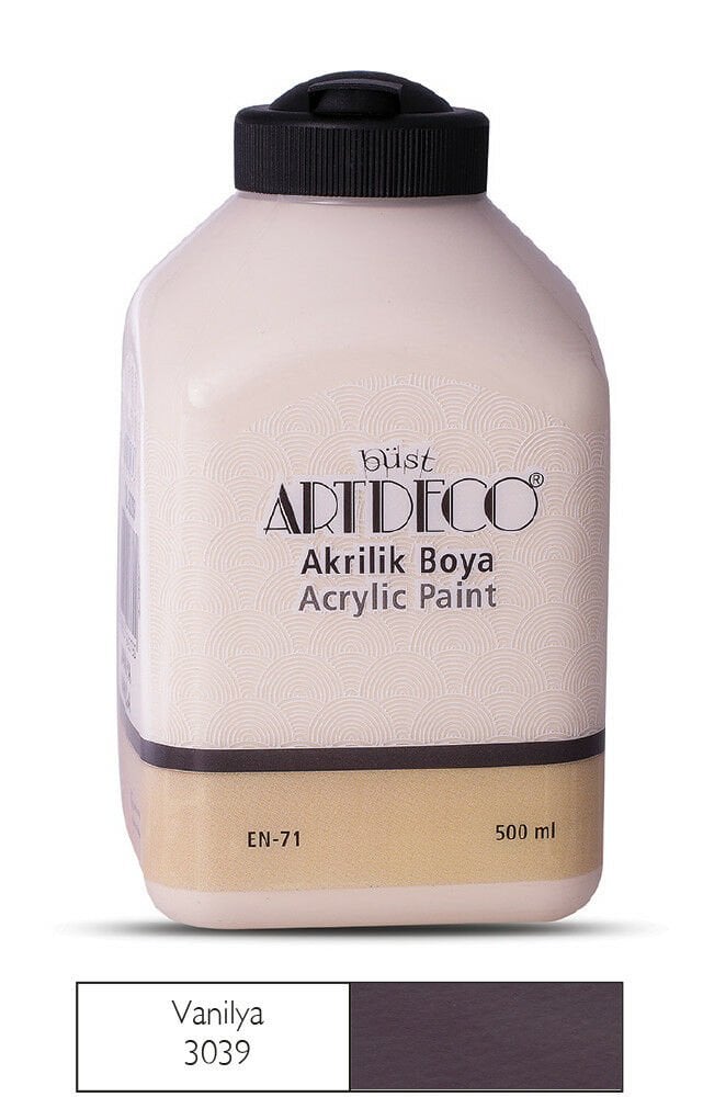 Artdeco Akrilik Boya 500ml Vanilya 3039