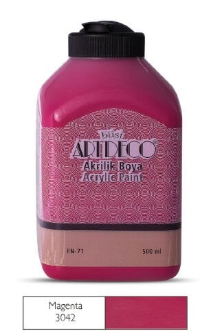 Artdeco Akrilik Boya 500ml Magenta 3042