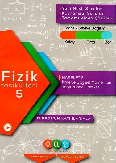 Fiziksel Alan Yayınları Fizik Fasikülleri 5 Hareket 2