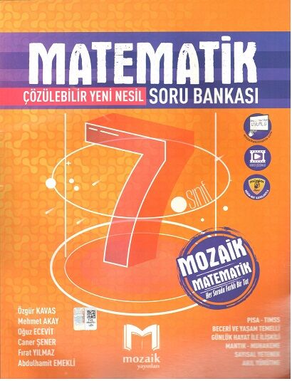 Mozaik Yayınları 7. Sınıf Matematik Soru Bankası