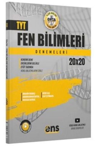 Tyt Fen Bilimleri 20 X 20 Li Denemeleri