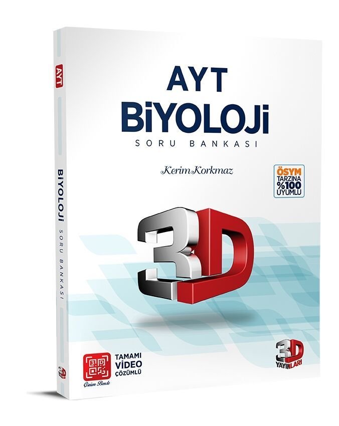 3D Yayınları AYT Biyoloji Soru Bankası