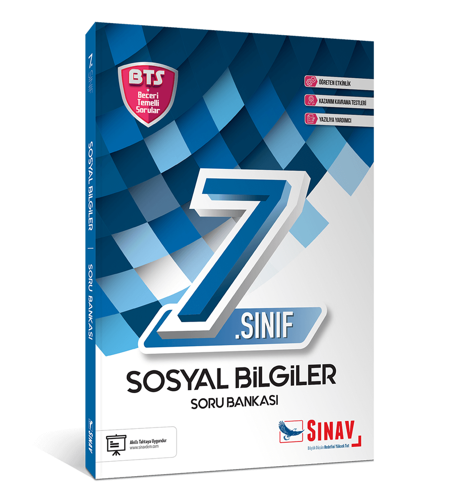 Sınav Yayınları 7. Sınıf Sosyal Bilgiler Soru Bankası