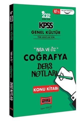 Yargı Yayınları 2022 KPSS Genel Kültür Kısa ve Öz Coğrafya Ders Notları Konu Kitabı