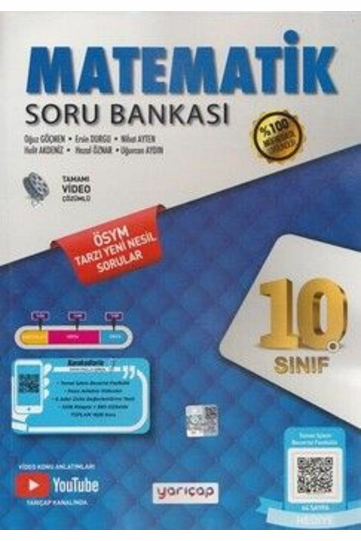 YarıÇap Yayınları 10. Sınıf Matematik Soru Bankası