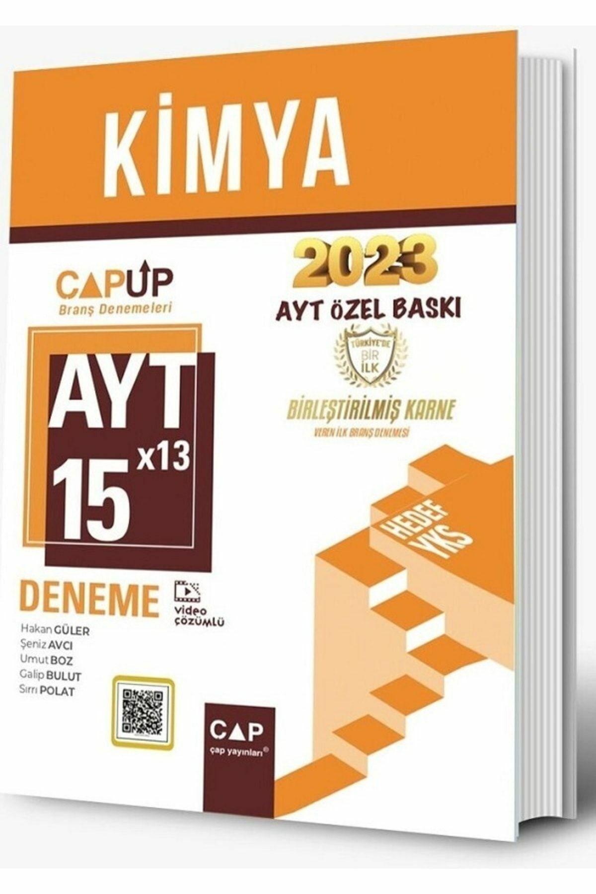 Ayt Kimya 15 X 13 Up Deneme 2023 Özel Baskı