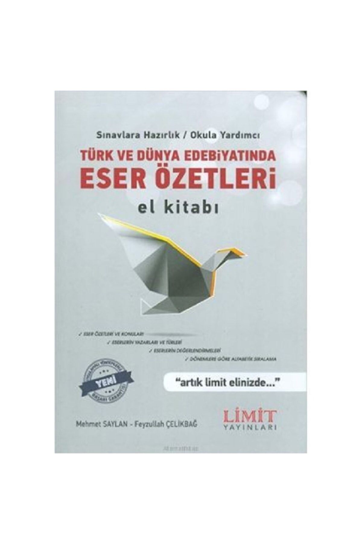 Limit Türk Ve Dünya Edebiyatında Eser Özt.el Kitabı