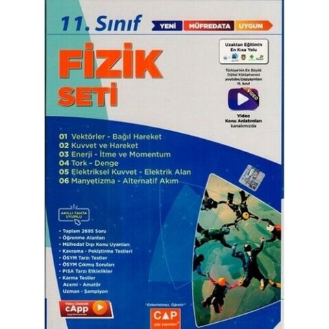 Çap 11. Sınıf Anadolu Lisesi Fizik Seti