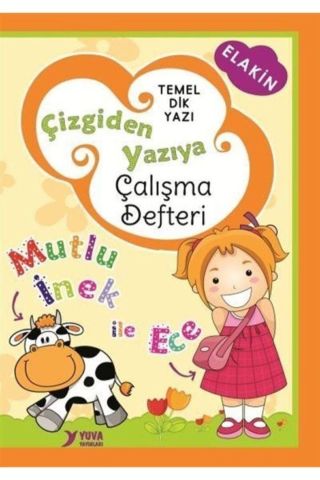 Çizgiden Yazıya Çalışma Defteri-dik Temel Harflerle - Kolektif -