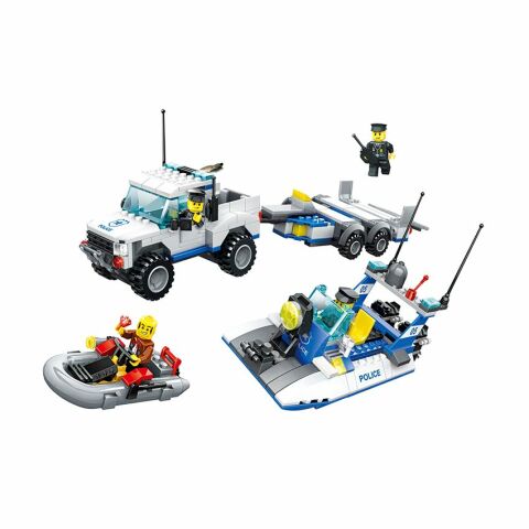 Wange Lego Sahil Güvenlik Devriye Seti 453 Parça