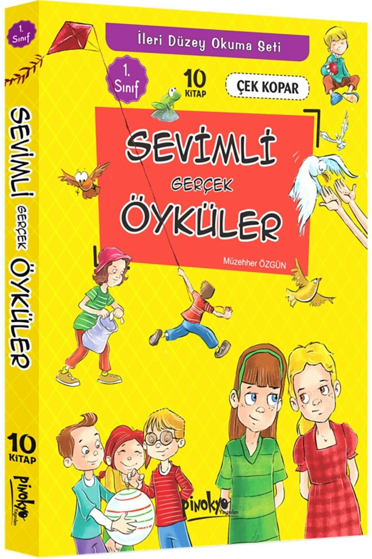 1. Sınıf Sevimli Gerçek Öyküler (10 Kitaplık Set)