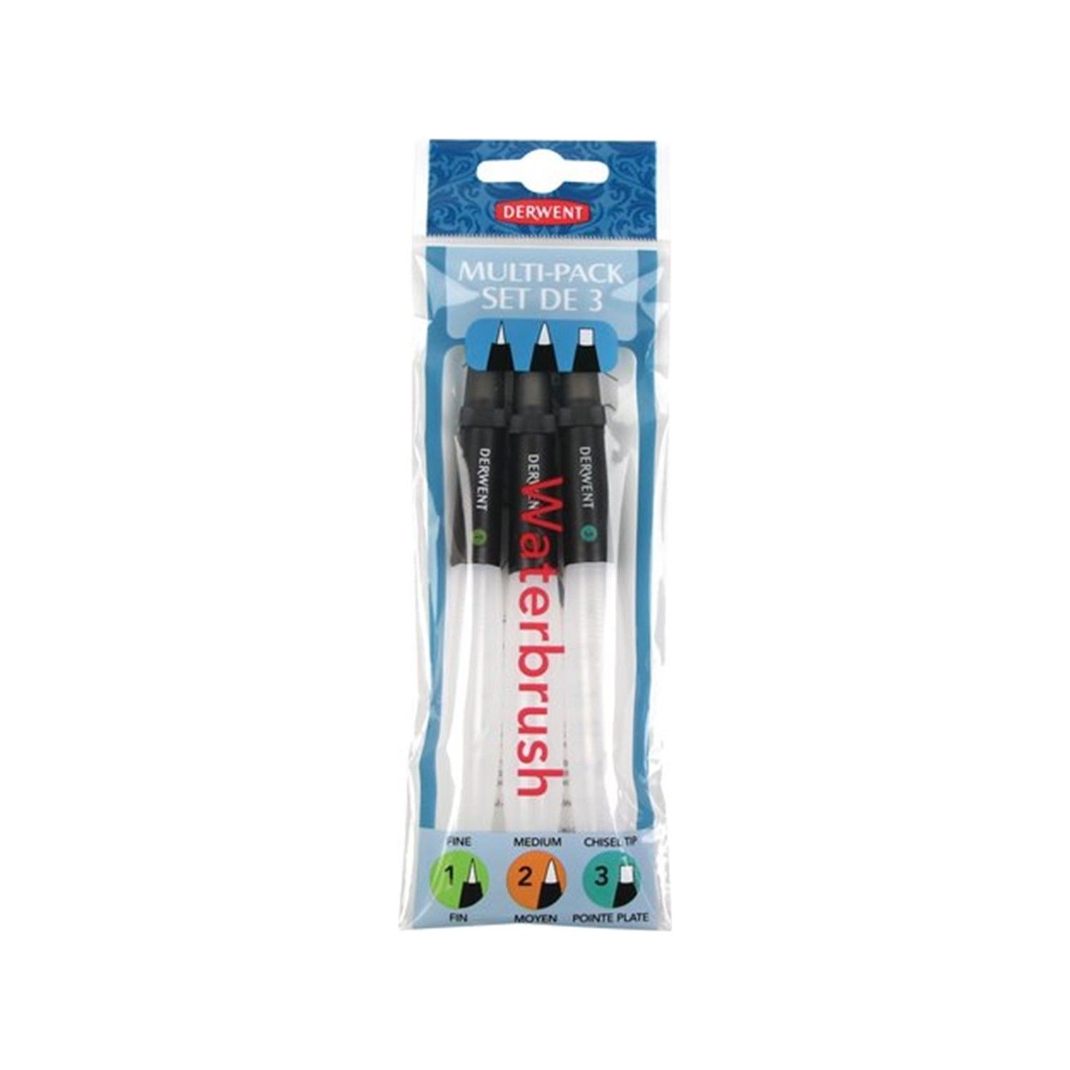 Derwent Waterbrush MultıPack Set 3'lü