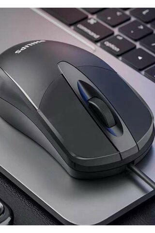 Spk7105 Kablolu Usb Optik Mouse 1000dpi Siyah